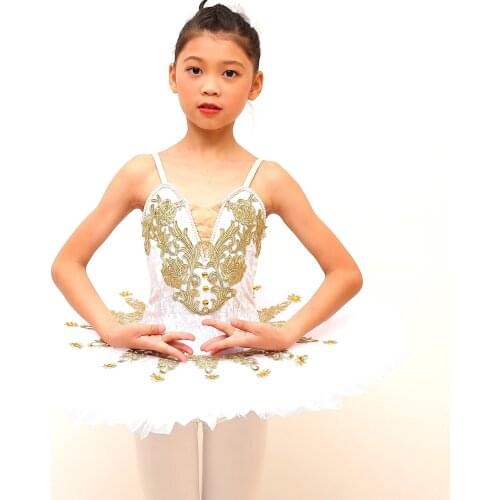 Ballet Dress For Professional Ballerina Tutu Skirts Figure Skating Performance Dress White Swan Lake Clothes