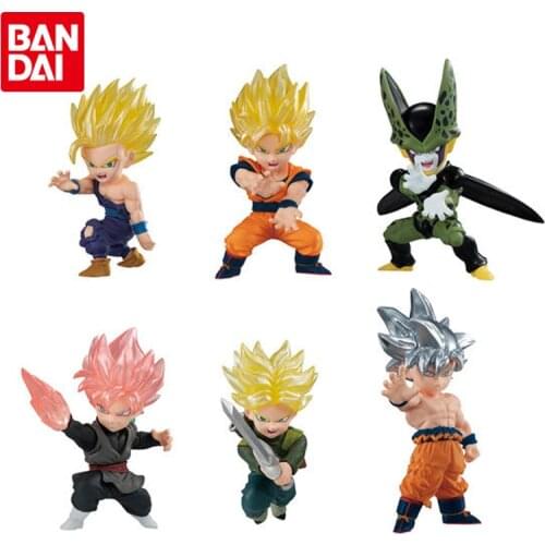 Bandai Genuine Box Egg Food Play Dragon Ball ADVERGE MOTION Character Modeling Doll Action Figure Model