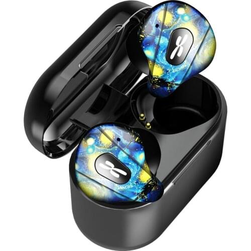 Plextone Low-latency Colorful TWS Radio Competition PUBG Gaming Headset IPX5 Waterproof Semi-in-ear