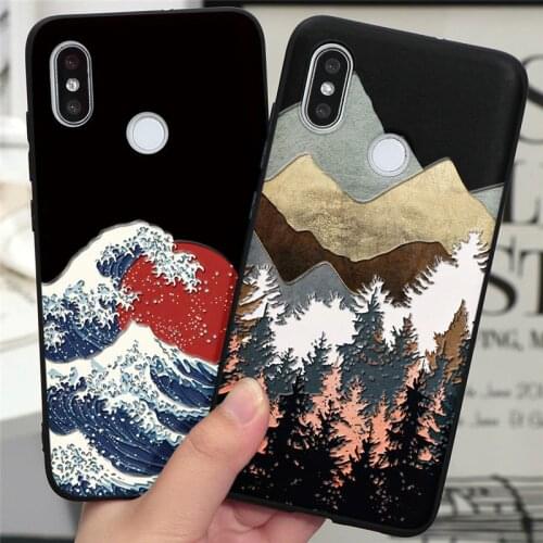 Fashion 3D Emboss Funda Case For Xiaomi Redmi Note 8T 10 8 9 Pro s 5 6 7 9C Mi 11 10 A3 9 SE 10T Lite 9T Poco X3 NFC M3 TPU Case