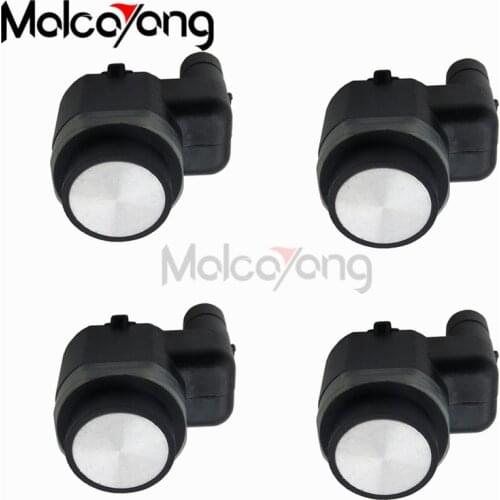 4Pcs Parking Sensor 3C0919275AD For Audi Q5 Q7 VW Golf Passat Touran Seat Skoda
