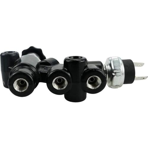 Master Cylinder Adjustable Knob Proportioning Valve Mounting Bracket Lines Kit for 260-13190 260-11179