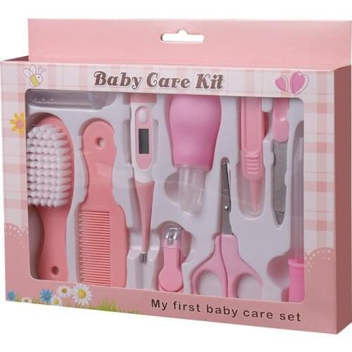 Baby Health Care Set Portable Newborn Baby Tool Kits Kids Grooming Kit Safety Cutter Nail Care Set M09