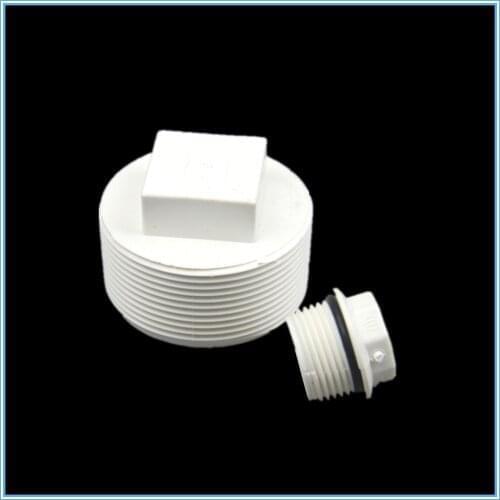 The outer thread plug of PVC outer teeth plug the outer thread plug to plug the cap