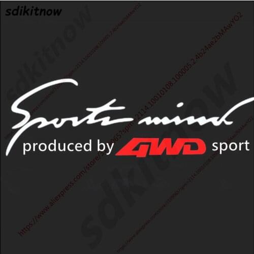 New 4WD SUV Sports PVC Waterproof Decal Car Window Trunk Sticker Styling For Ford Toyota Jeep Mitsubishi BENZ BMW AUDI