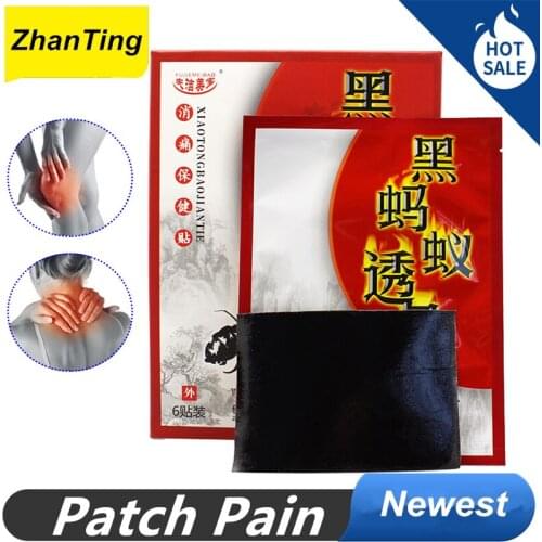 Pain Patch Black Ant Knee Joint Pain Relieving Plaster Knee Rheumatoid Arthritis Body Patch Pain Patch