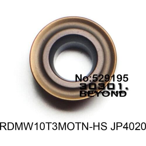 Original HITCH RDMW10T3MOTN-HS JP4020 RDMW10T3MO RDMW10T3 RDMW Milling Carbide Inserts for Steel Cost-Effective Lathe Tools