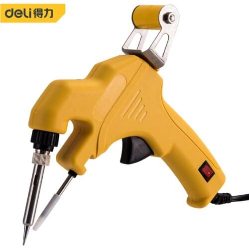 Deli DL394060 30W Internally Heated Solder Gun Copper Soldering Iron Tip Electrical Repair Tools Electrician Power Tools