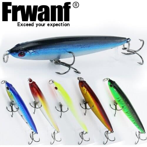 VIB Plastic hard Bionic bait 13.5g 93mm artificial lure bait kit lifelike 6pcs Diving Depth 0.6-1.8m 3D eyes tackle accessories