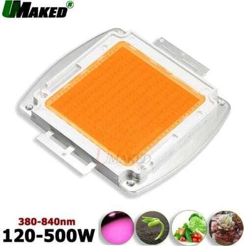 High Power LEDs Grow light Chip Full Spectrum380-840nm COB SMD Epistar 45mil Light chips 120W 150W 200W 300W 500W led Spotlights