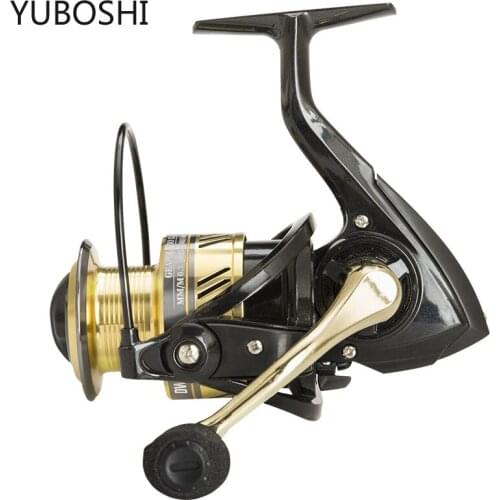 YUBOSHI 2021NEW Brand 2000-7000 Series Fishing Reel 5.2:1 MAX Drag 8KG Spinning Reel Carp Fishing Tackles
