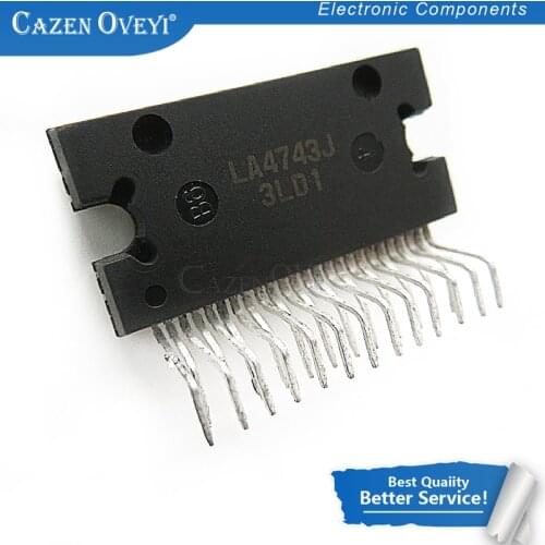 1pcs/lot LA4743K LA4743B LA4743J ZIP-25 In Stock