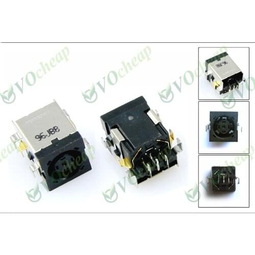2 x Notebook Laptop DC power jack for HP Compaq NC8430 NW8440 NW9440 NX7300 NX7400 NX8420 For Dell Latitude E5410 E5510 PJ052