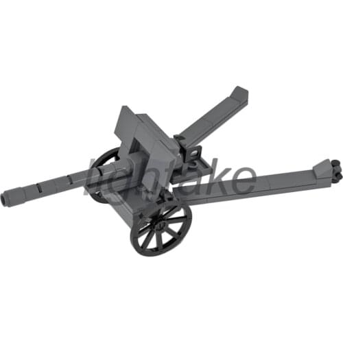 60Pcs Static Version MOC Type 96 Howitzer Military Tank Model DIY Building Blocks