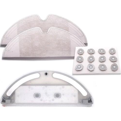 AD-Water Tank+Mop Cloths+Filter Kits For Xiaomi Roborock S50 S51 S55 T60 T61 Vacuum Cleaner Parts