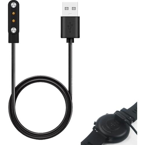 Smartwatch Dock Charger Adapter Magnetic USB Charging Cable Base Cord Wire for Ticwatch GTX Sport Smart Watch Accessories