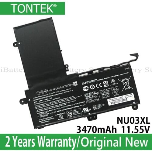 Genuine NU03XL Battery For Hp Pavilion X360 11-U000 HSTNN-UB6V TPN-W117 TPN-C128 843536-541 844201-850 844201-855