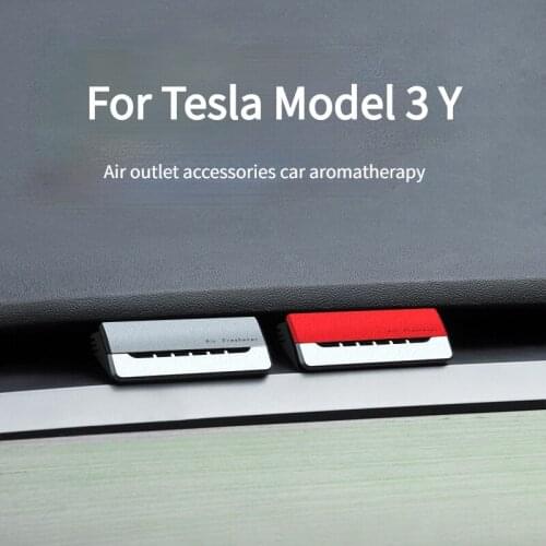 For Tesla Model 3 Aromatherapy Outlet Accessories Perfume Tesla Model Y Interior Car Aromatherapy