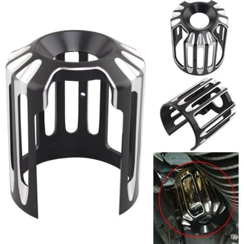 Motorcycle Accessories Oil Filter Cover Cap Fit for Harley Sportster 833 1200 Dyna Touring Softail Bullet Style