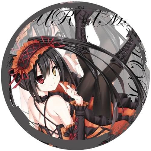 Anime Cartoon Cosplay Date A Live Dining Bar Table Decoration Accessories PU Mats Pads For Cup
