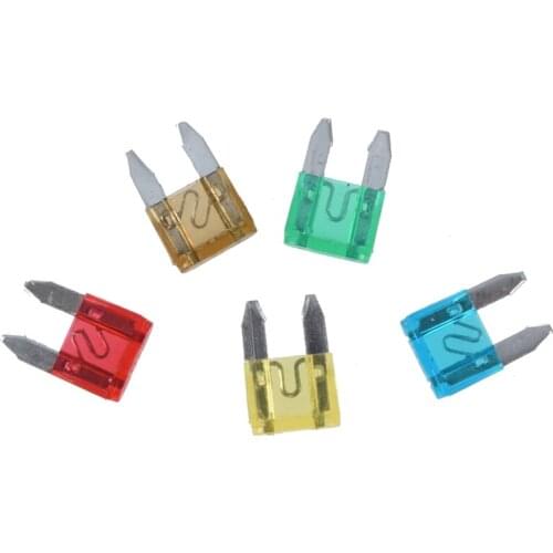 AU04 -20 pcs Car Motorcycle Mini Fuses Blade Fuse Safety