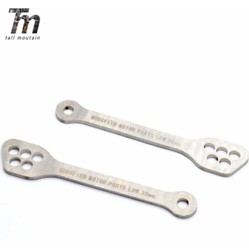 For KAWASAKI ZX6R ZX9R ZX10R ZX12R ZX-6RR ZZR600 ZZR1200 Motorcycle Rear Suspension Cushion Drop Connecting Lowering Links Kit