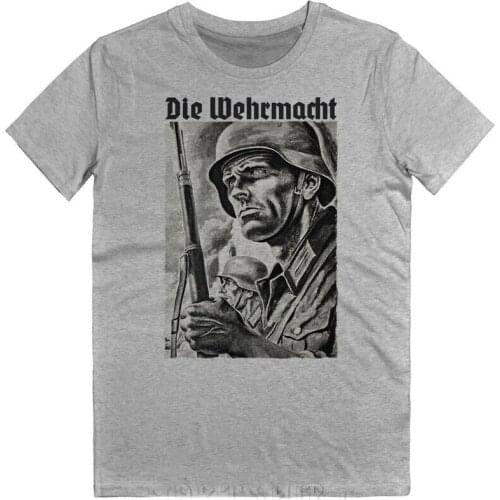 Wehrmacht Infantry Division Steel Helmet Wk2 Army Soldiers T-Shirt. Summer Cotton Short Sleeve O-Neck Mens T Shirt New S-3XL
