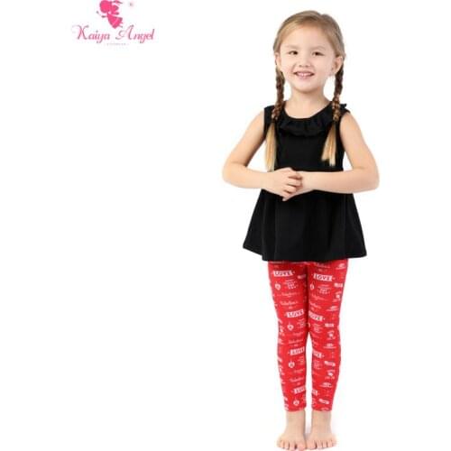 Kaiya Angel Hot Valentines Day Kids Baby Children Clothes 2017 Toddler Girl Outfit Tracksuits Costume Factory Wholesale
