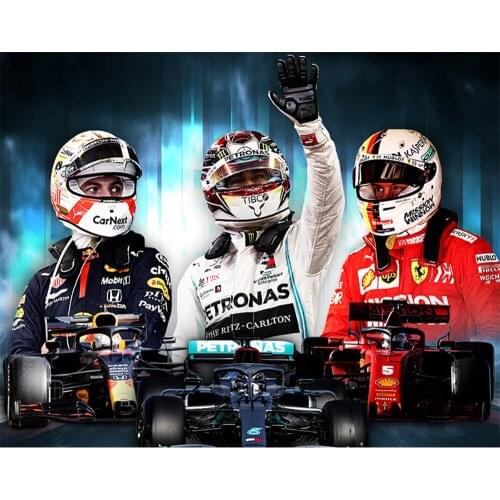 Full Square/Round Drill 5D DIY Diamond Painting "Racing car" F1 Picture 3D Embroidery Cross Stitch Mosaic Decor Gift