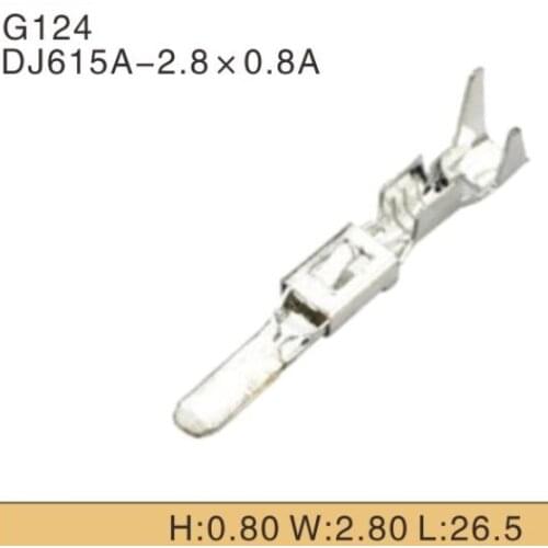 Free shipping 100 pcs/lots crimp wire harness terminal For 8 pin waterproof sealed connector 3A0973834 3A0 973 834