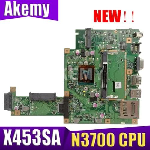 Akmey 90NB0A70-R01200 X453SA motherboard for ASUS X453SA X453S X453 F453S laptop motherboard original notebook N3700 motherboard