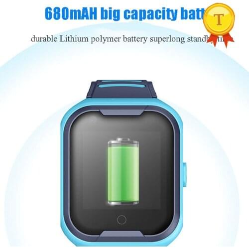 High quality internatinal 4g wifi gps watch One key SOS GPS smart watch kids phone 4G waterproof IP67 with big battery for ios