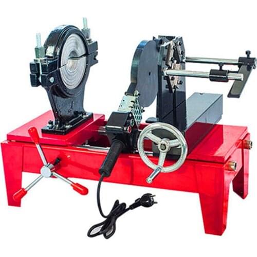 63-160 Socket Weld Pipe Butt Welding Machine HDC160 Hot Melt Butt Welder PPR Water Pipe Hot Melt Machine With Die Head 220V