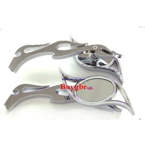 Universal for All Honda / Kawasaki / Suzuki Cruiser Bikes models Tree vine Rear View Side Mirrors Buygbr