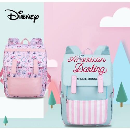 Disney USB Diaper Bag Backpack Mommy Maternity/Nappy Bag Baby Large Capacity Travel Nursing Bag Mom Fashion Care Waterproof Bag