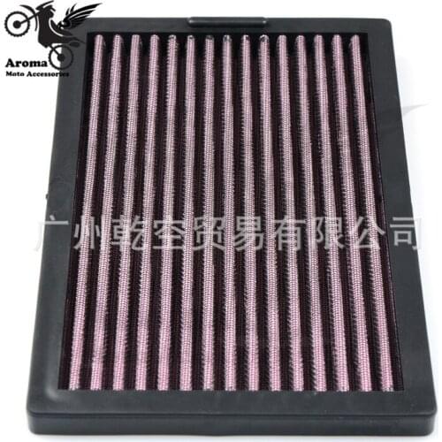 Top quality brand 2008-2016 year moto air cleaner for Kawasaki Ninja250 NInja300 motorcycle air filter clean motorbike parts