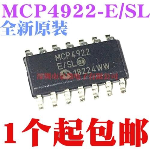 100% New&original MCP4922-E/SL MCP4922 12 SOP14 In Stock