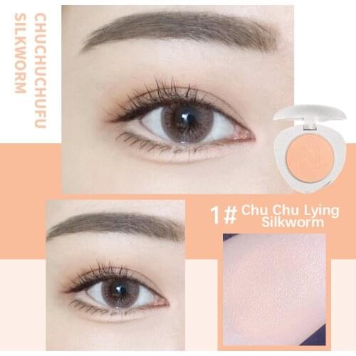 12 Colors Monochrome Potato Mashed Eyeshadow Glitter Shimmer Shining Lasting Matte Metallic Eye Shadow Cosmetic TSLM1