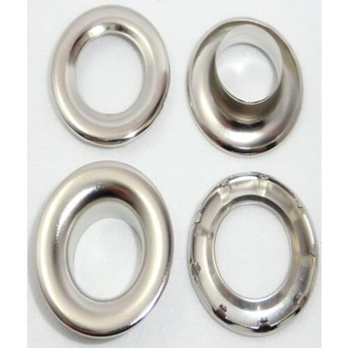 500pcs/lot) 13.5mm Metal Fastener Eyelet Grommets Snap Press Stud Cap Button Canvas Eyelets