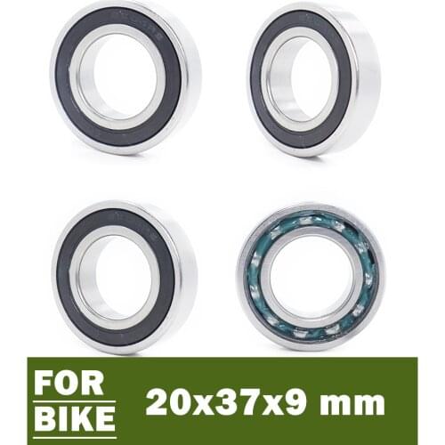 6904-2RS Ball Bearing 4PCS 20*37*9mm Chrome Steel Double Sealed 6904RS Bearings for Bicycle BB90 Bracket Bottom