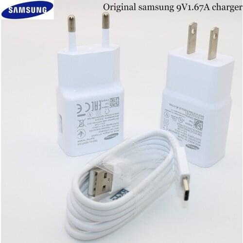 USB C Cable For Samsung S8 S9 plus Note 8 9 C5 7 9 A3 A5 A7 Originele Wall Adaptive Fast Charger USB Type C Kabel Travel Adapter