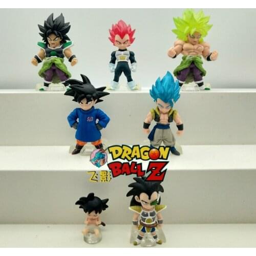 Bandai Genuine CANDY TOY DRAGON BALL Adverge 9 Gogeta Son Goku Broli Vegeta IV Action Figure Model Toys