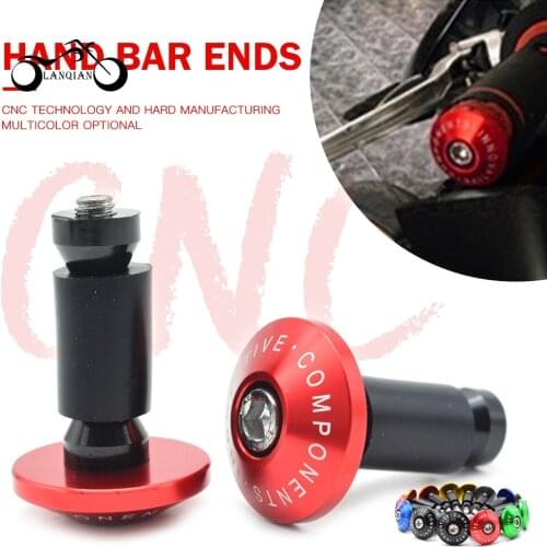 7/8''22 mm CNC motorcycle handlebar cap motocross handle bar grips ends for Yamaha XV 950 R ABS/Racer YBR 125 tmax500 tmax530