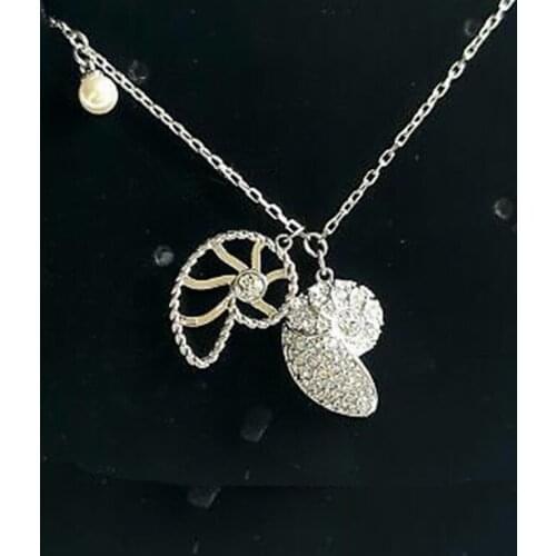 SWA 2020 New Fashion Exquisite White Shell Nautilus Pendant, To Send Wife Romantic Elegant Birthday Anniversary Memorial Gift