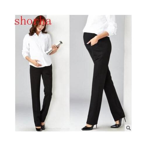 New fashion maternity legging pants spring autumn black pregnant leggings clothing quality cotton pant trousers