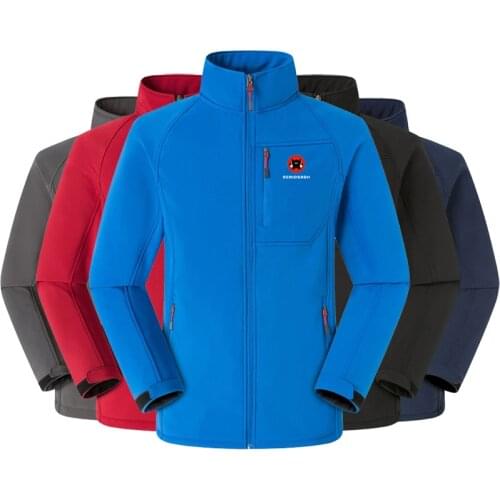 New Men Women Soft shell Camping Jacket Waterproof Quick dry Fleece Male Female Outdoor Sports Jacket Climbing Jacket XXS-3XL