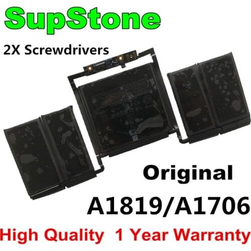 SupStone Original A1819 020-01705 Laptop Battery For Apple Macbook Pro 13" Touch A1706 MLH12 MLUQ2 EMC3163 3071 MPXV2LL MLH12LL