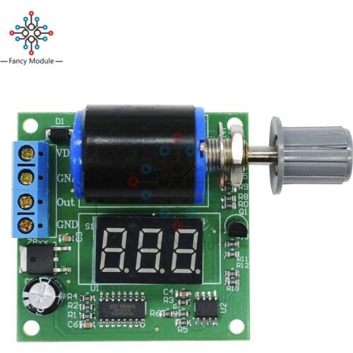 Adjustable Digital Current Signal Generator Module Board DC 0.1mA 4-20mA NEW