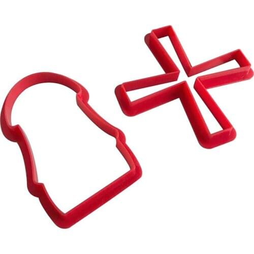 Christmas Baking House Cookie Cutter Gingerbread House Biscuit Cutter Set Cookie Mould for Cooking Dough Cutter Cookie Mould