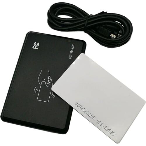 Proximity RFID 125khz IC 13.56mhz USB card Reader